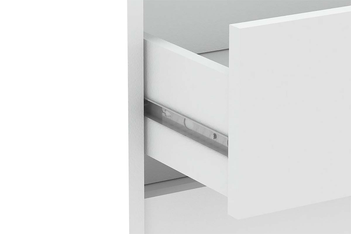 Blokty Chest of Drawer 80 cm | 3 Drawer | White-5