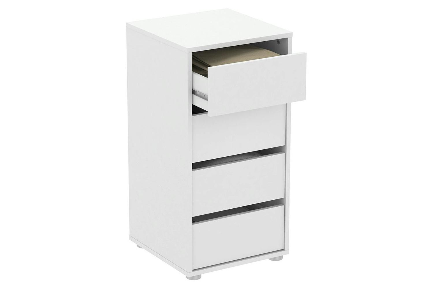 Blokty Chest of Drawer | 4 Drawer | White-4