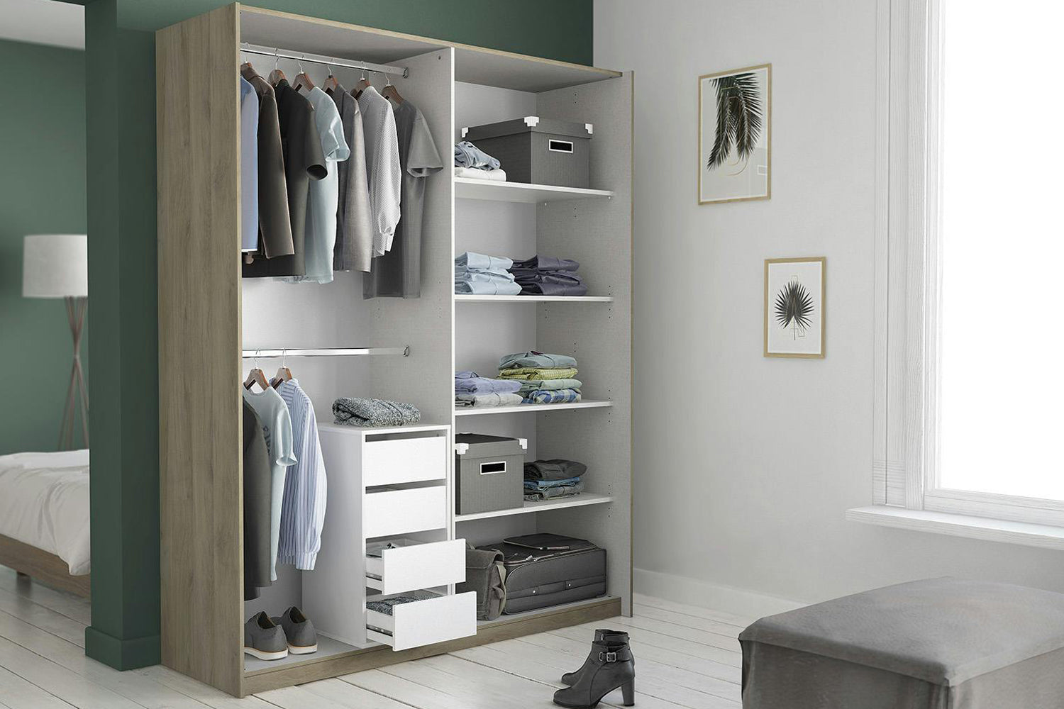 Blokty Chest of Drawer | 4 Drawer | White-7