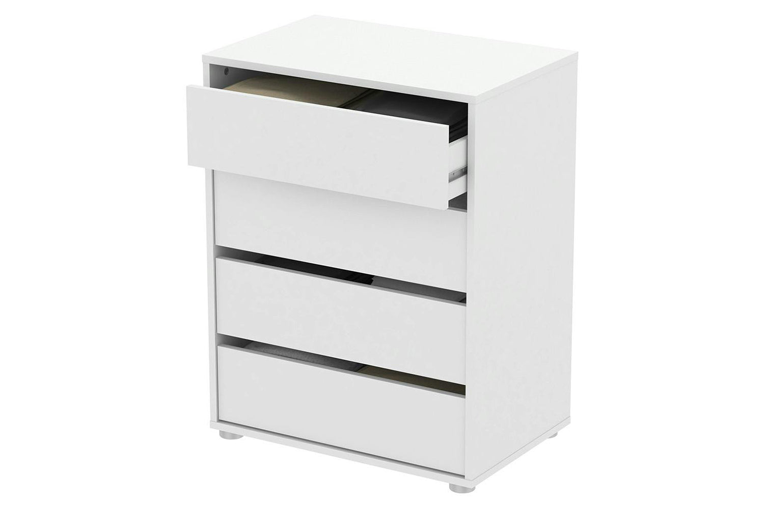 Blokty Chest of Drawer | 4 Drawer | White-3