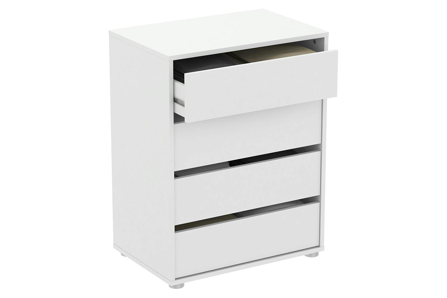Blokty Chest of Drawer | 4 Drawer | White-5