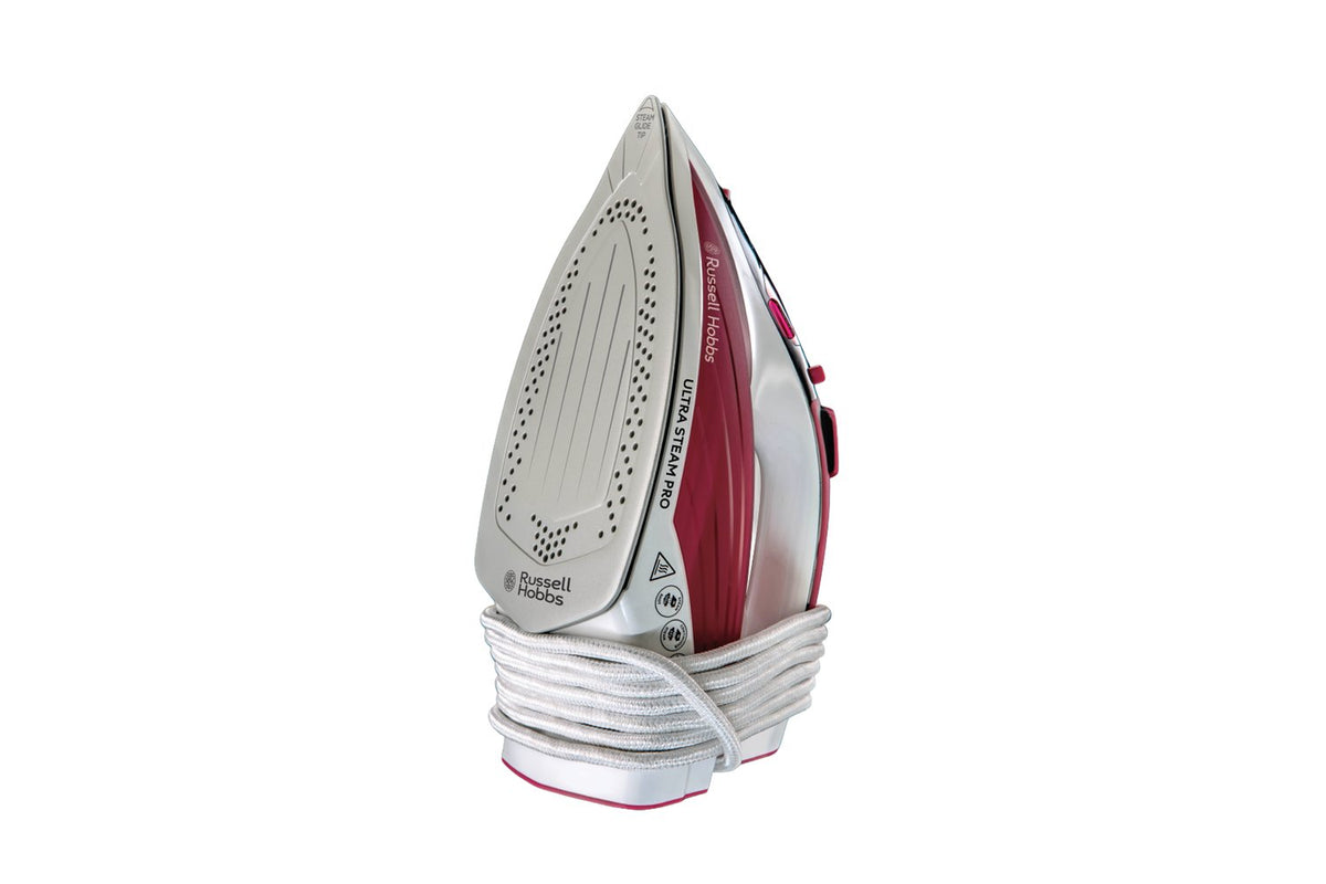 Russell Hobbs 2600W Ultra Steam Pro Iron | 23990 | Red-2