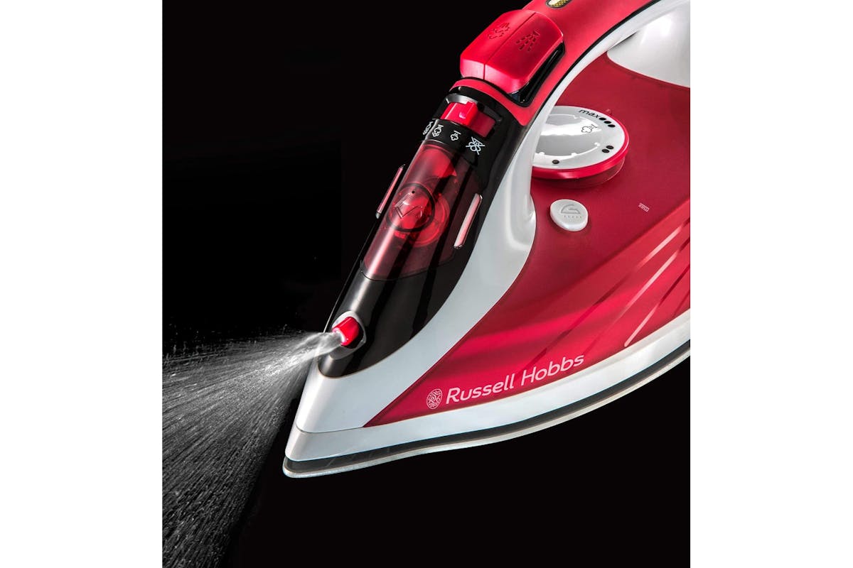 Russell Hobbs 2600W Ultra Steam Pro Iron | 23990 | Red-3
