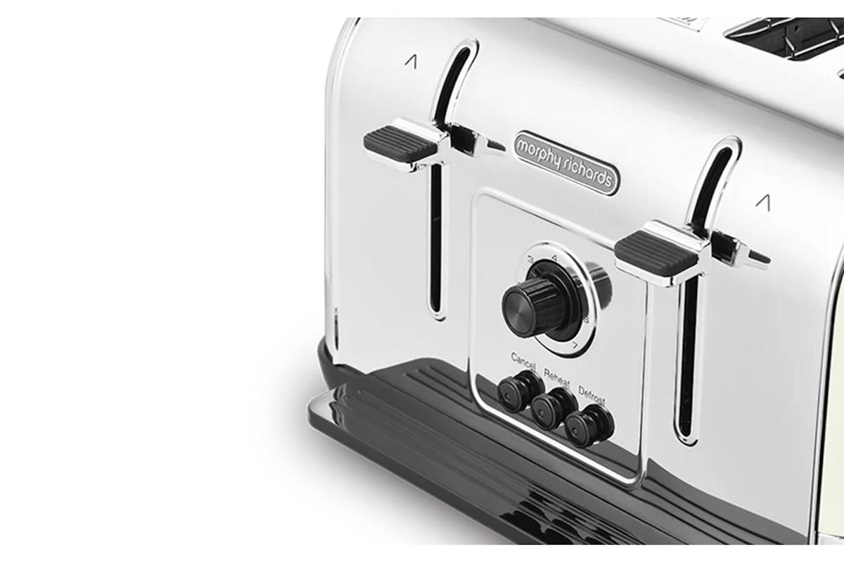 Morphy Richards Venture 4-Slice Toaster | 240132 | Cream-5