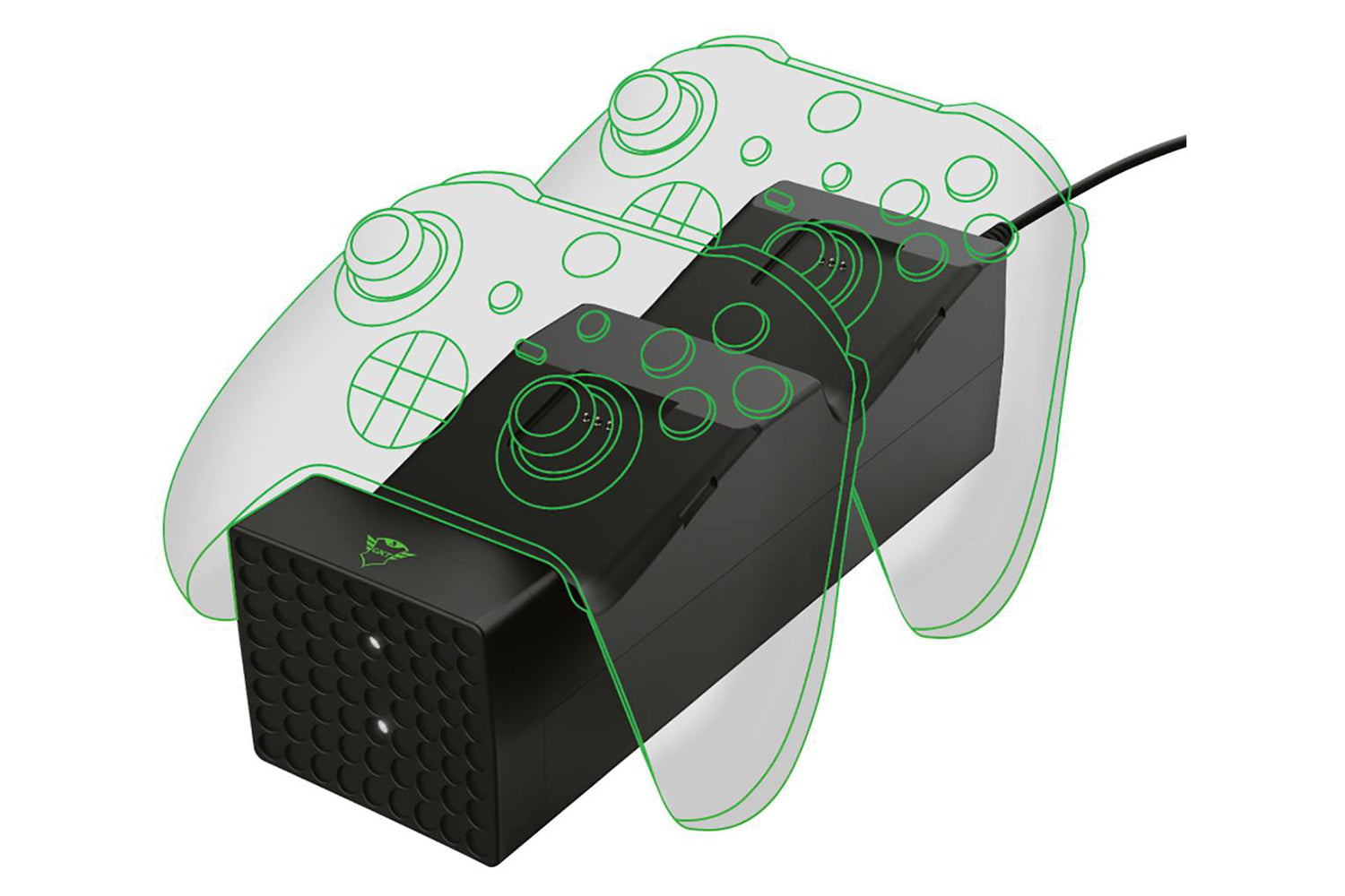 Trust Xbox Series X / S Duo Charging Dock | Black-2