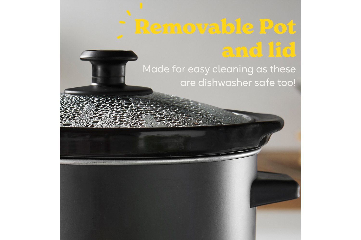 Russell Hobbs 3.5L Chalk Board Slow Cooker | 24180 | Black-4