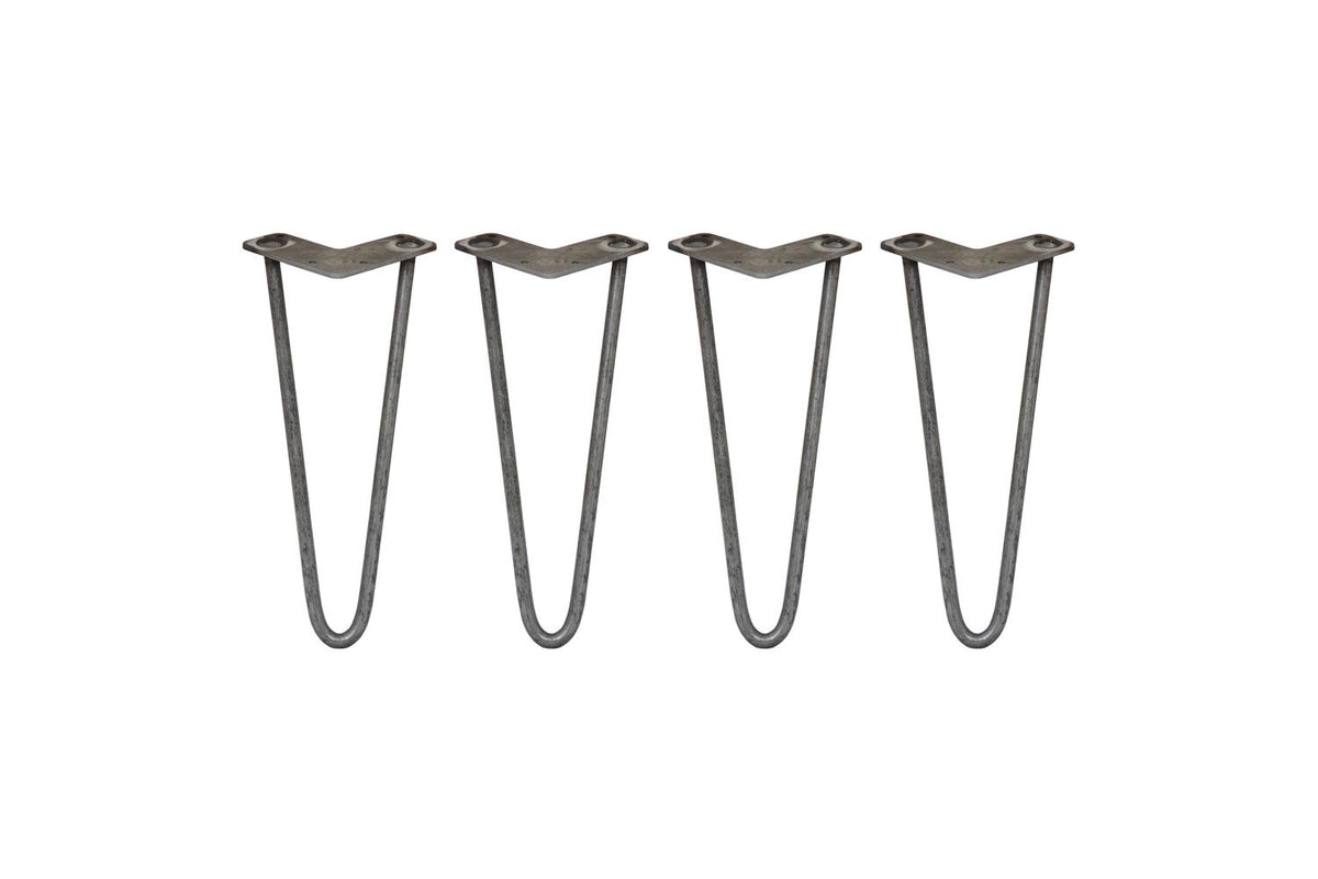 Monstershop Hairpin Legs 2 Prong | Raw Steel | 12mm-2