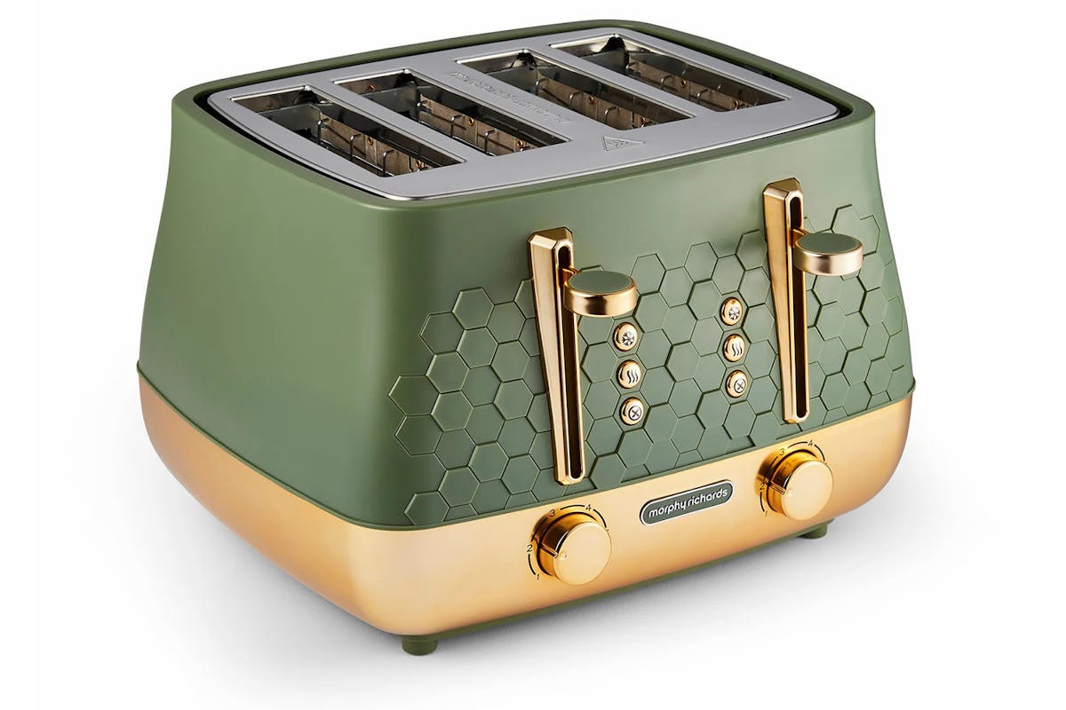 Morphy Richards Cassini 4 Slice Toaster | 243022 | Olivine-3