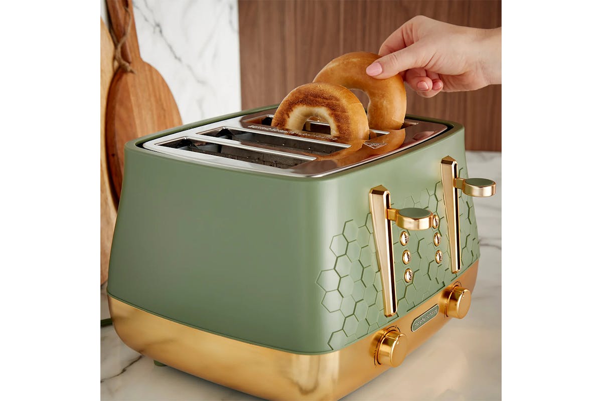 Morphy Richards Cassini 4 Slice Toaster | 243022 | Olivine-6