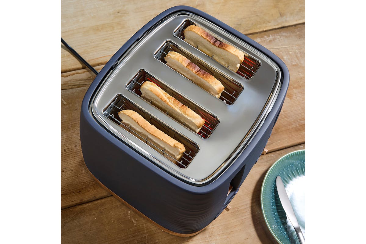Morphy Richards Clay 4 Slice Toaster | 243101 | Grey-14