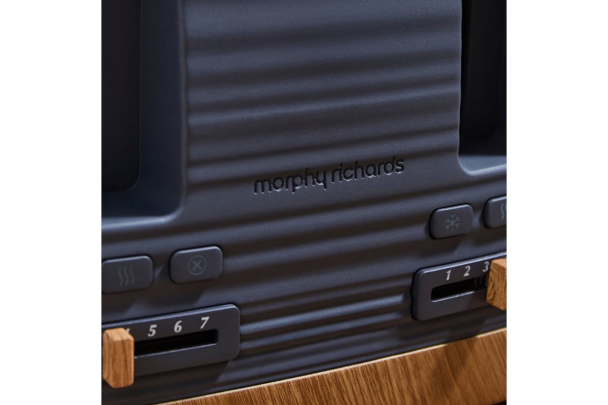 Morphy Richards Clay 4 Slice Toaster | 243101 | Grey-16
