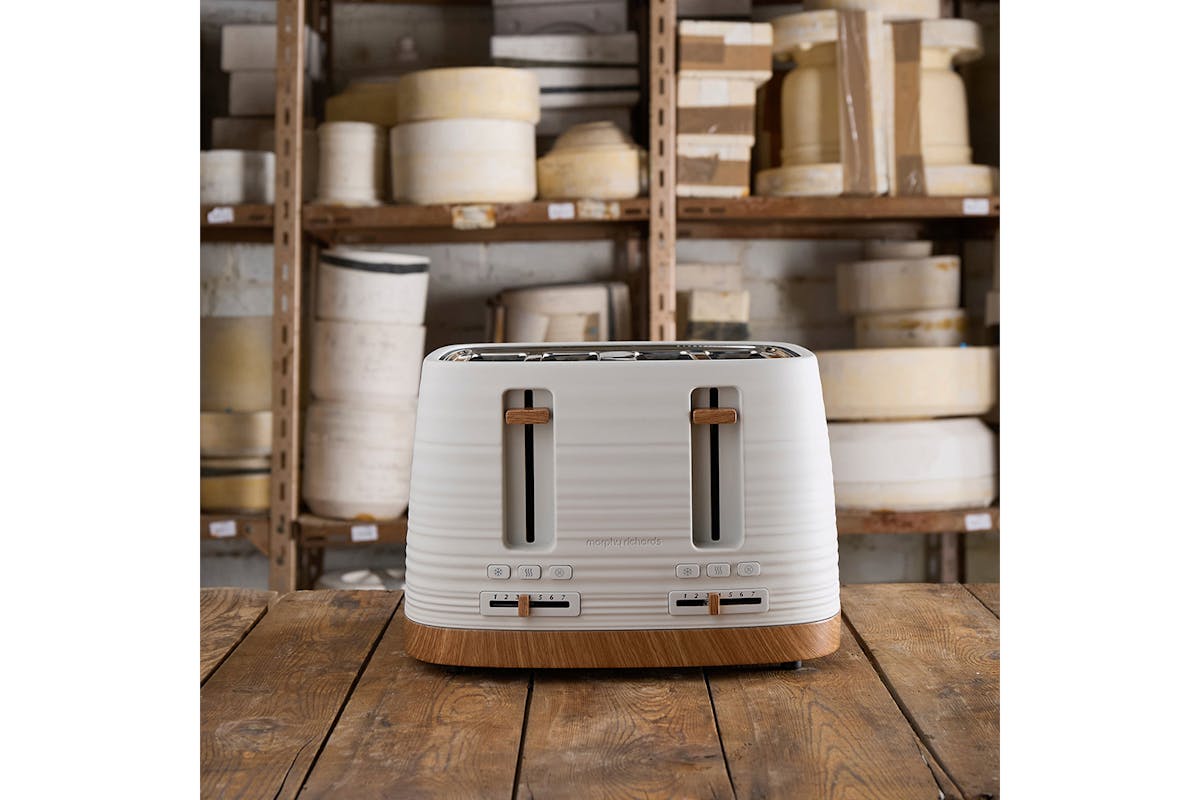 Morphy Richards Clay 4 Slice Toaster | 243102 | White-2