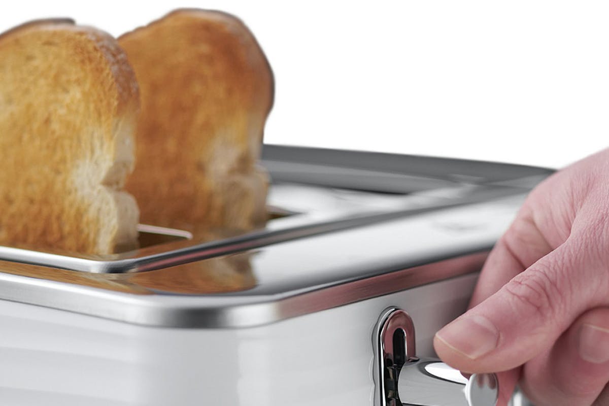 Russell Hobbs Inspire 4 Slice Toaster | 24380 | White-4