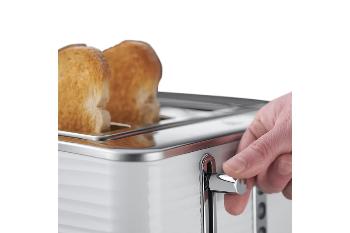 Russell Hobbs Inspire 4 Slice Toaster | 24380 | White-3