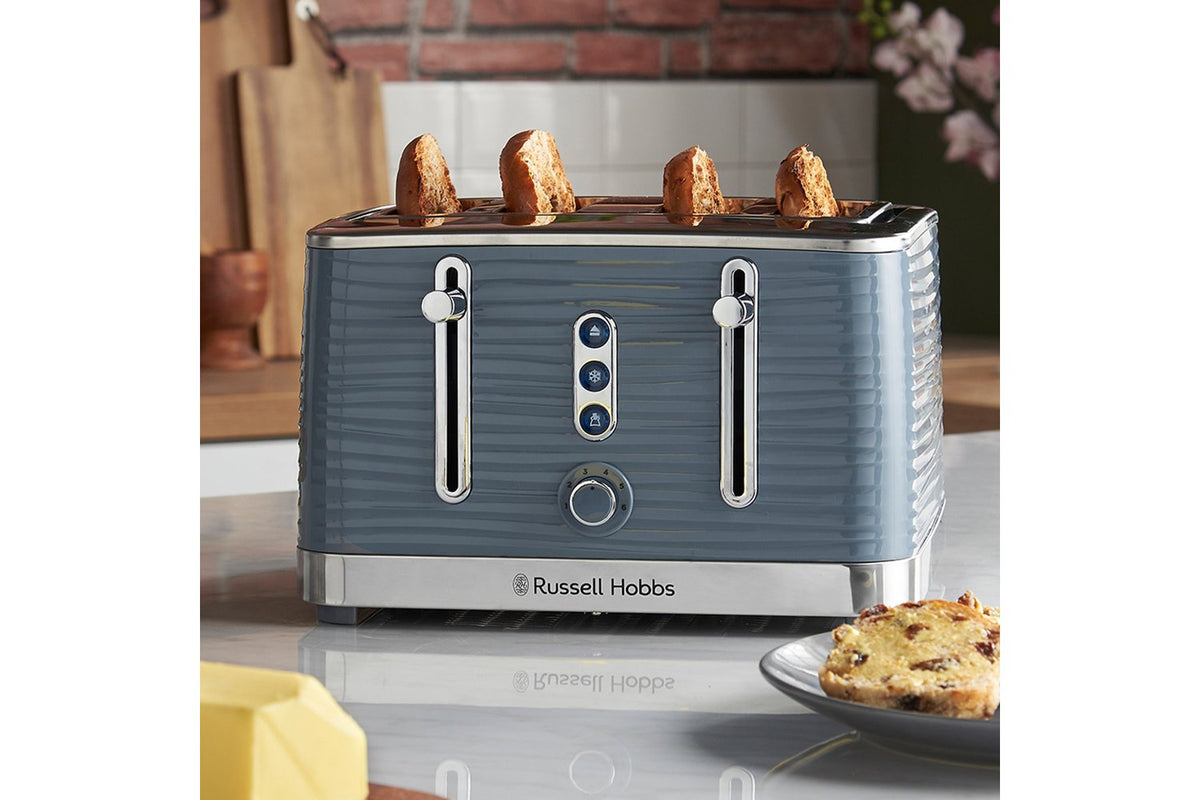 Russell Hobbs Inspire 4 Slice Toaster | 24383 | Grey-2