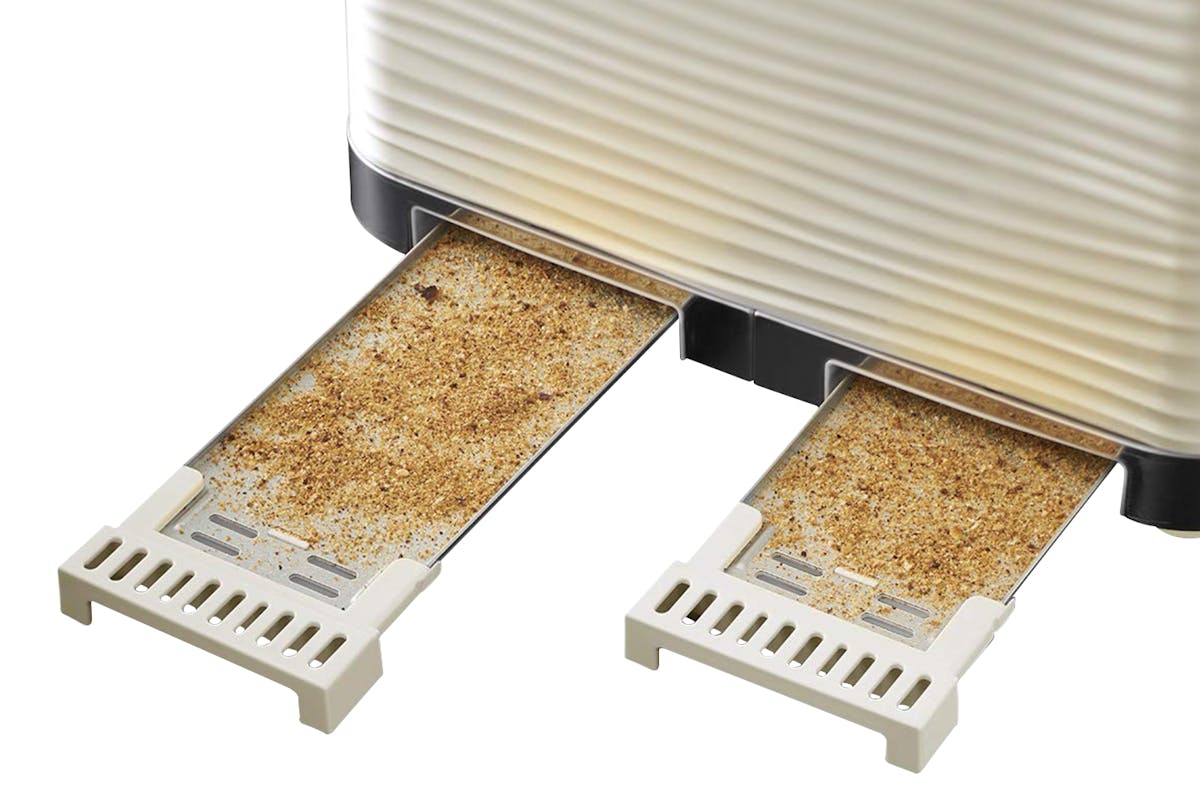 Russell Hobbs Inspire 4 Slice Toaster | 24384 | Cream-3