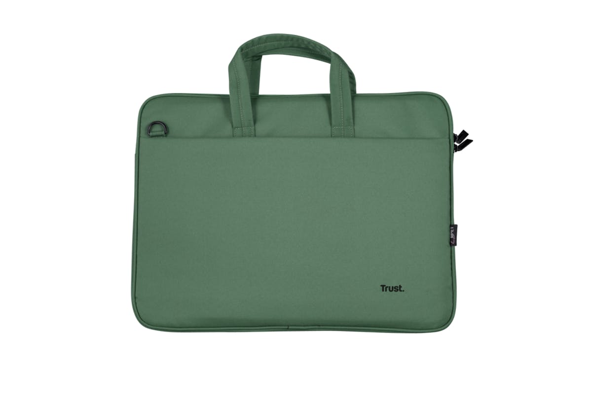 Trust Bologna 16" Eco-friendly Slim Laptop Bag | Green-2