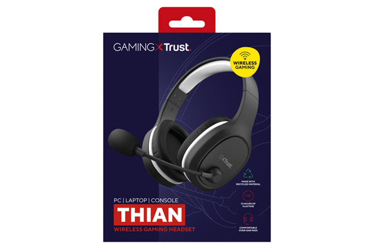 Trust GXT 391 Thian Over-Ear Wireless Gaming Headset | Black-5