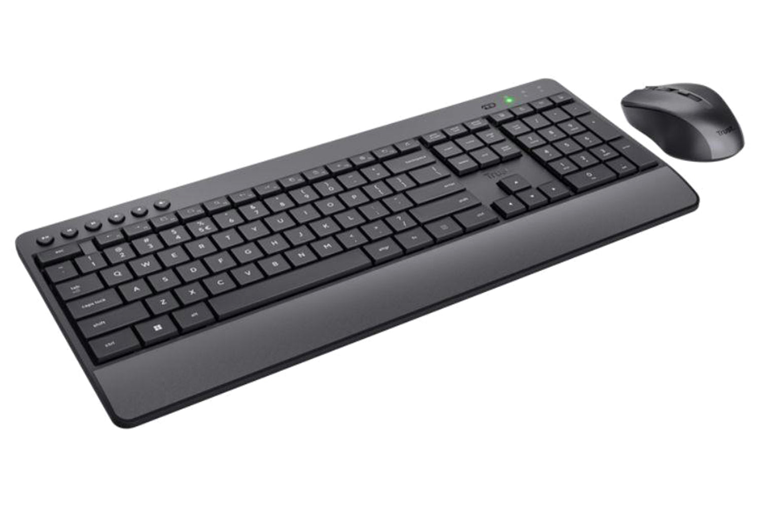 Trust Trezo Comfort Wireless Keyboard & Mouse Set | Black-5