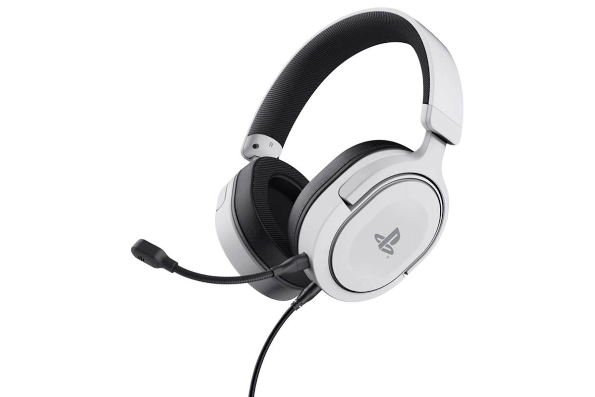 Trust GXT 498W Forta Wired Gaming Headset | White