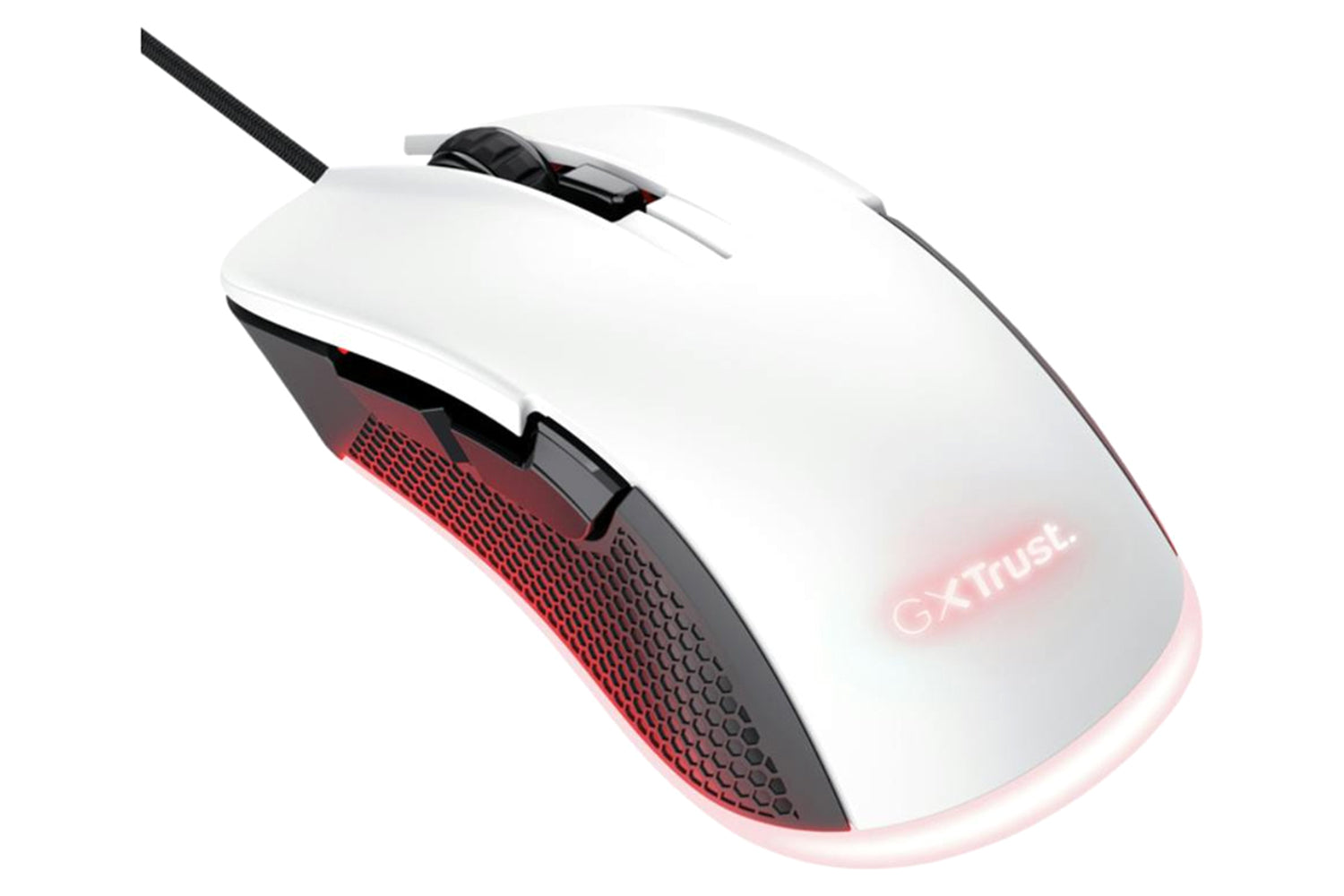 Trust GXT 922 YBAR Illuminated Gaming Mouse | 24730 | White-2