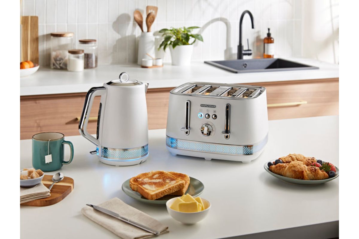 Morphy Richards Illumination 4-Slice Toaster | 248021 | White-12