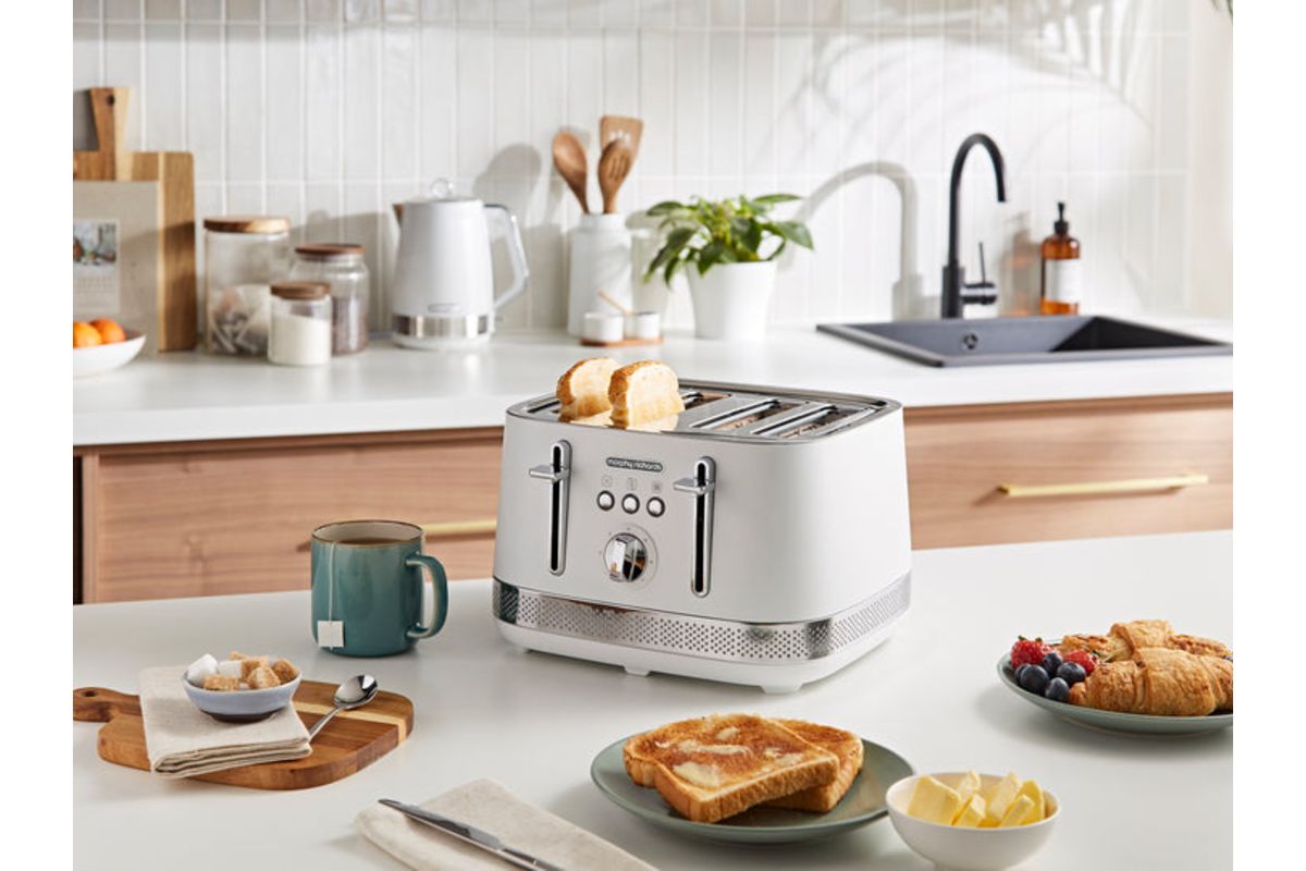 Morphy Richards Illumination 4-Slice Toaster | 248021 | White-2