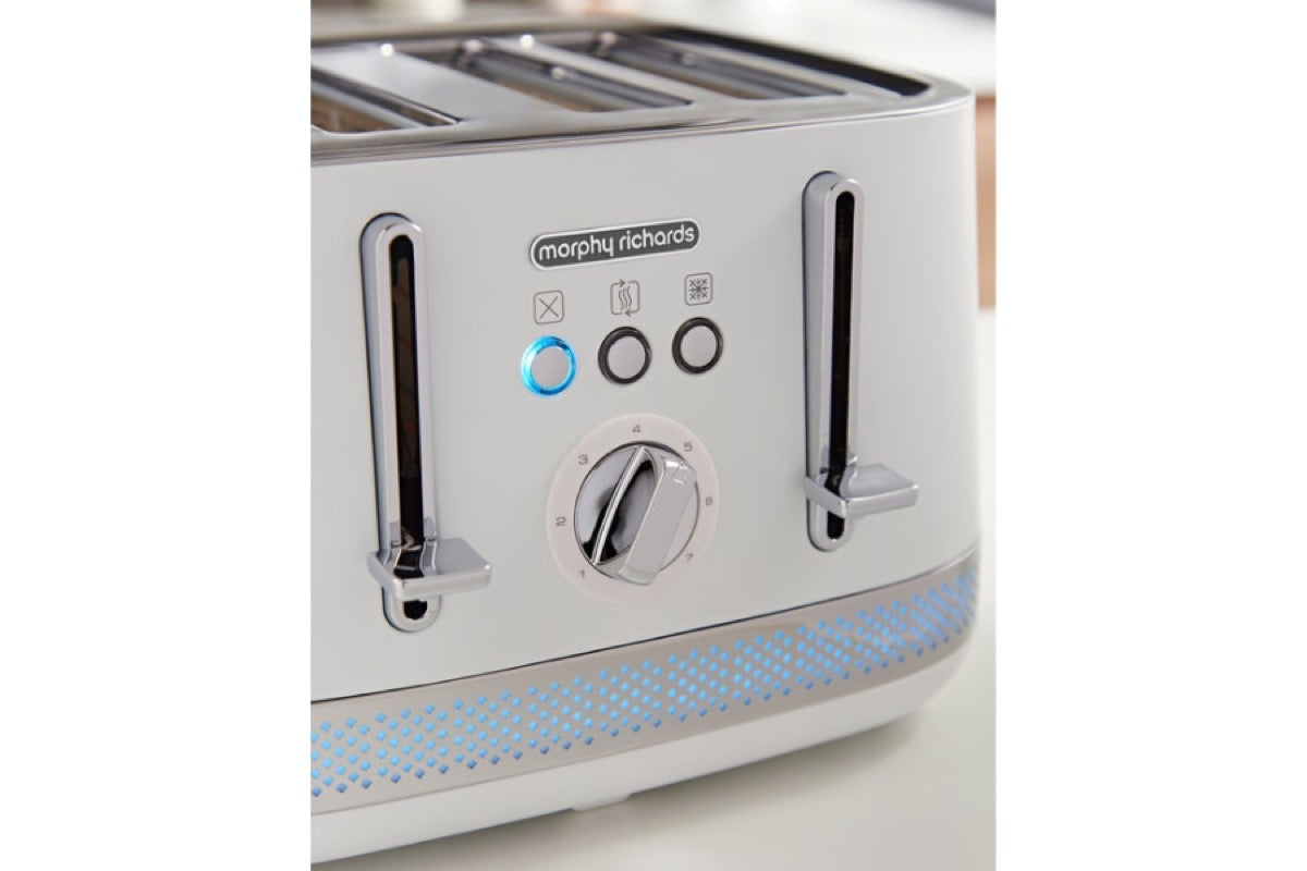 Morphy Richards Illumination 4-Slice Toaster | 248021 | White-3
