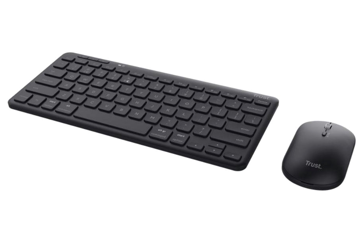 Trust Lyra Multi-Device Wireless Keyboard & Mouse | Black-3