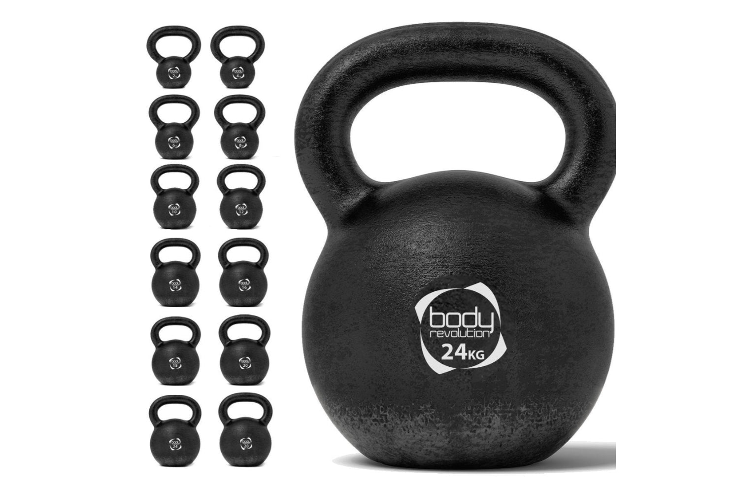 Monstershop Body Revolution Cast Iron Kettlebells | 24kg