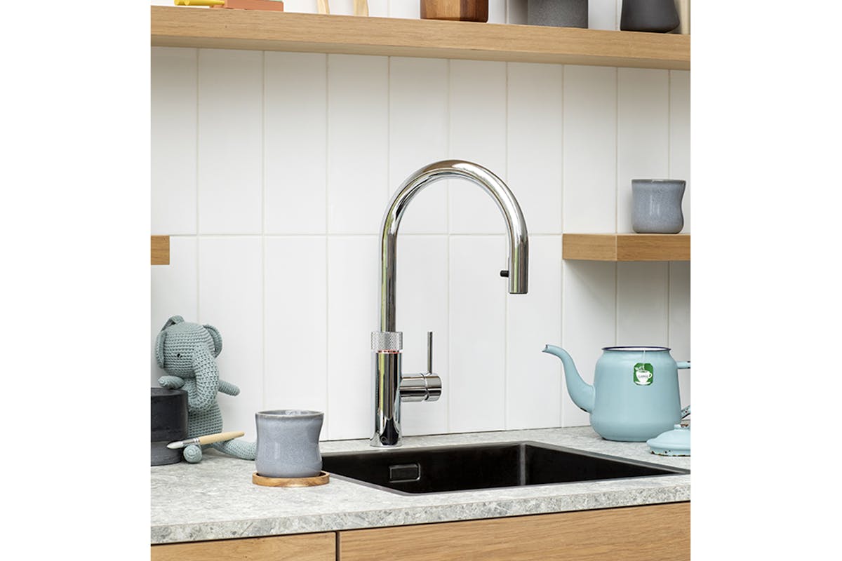 Quooker Flex Round Tap | Polished Chrome | FXRCHR-5