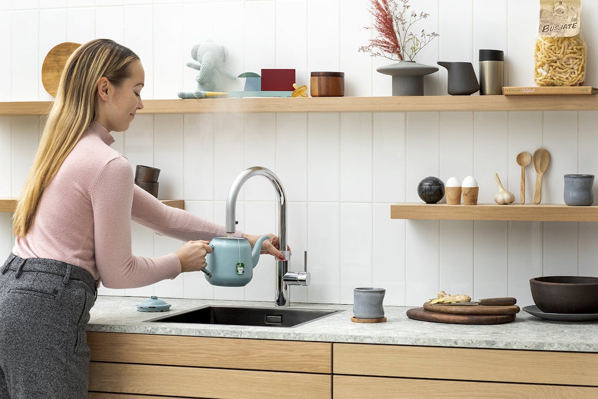 Quooker Flex Round Tap | Polished Chrome | FXRCHR-6