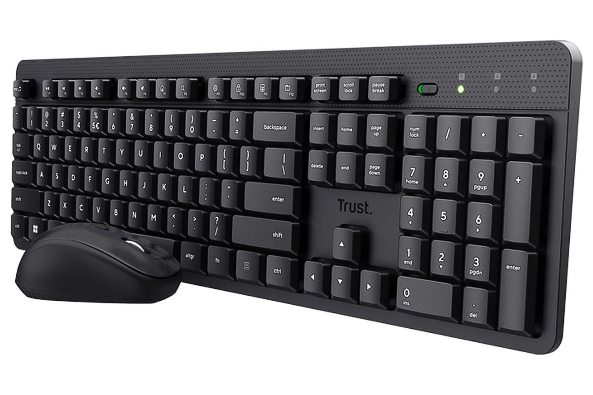 Trust Ody II Silent Wireless Keyboard & Mouse Set | Black-2