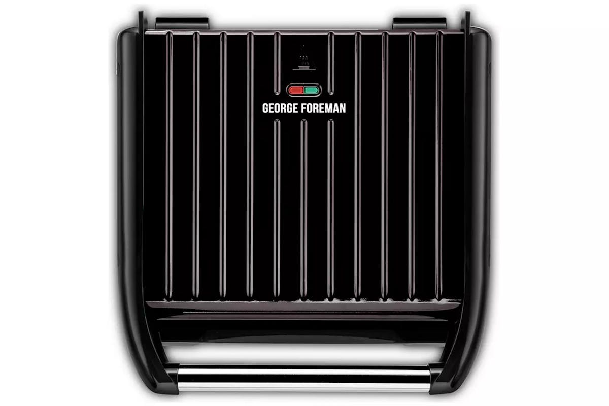 George Foreman Steel Large Grill | 25052 | Black