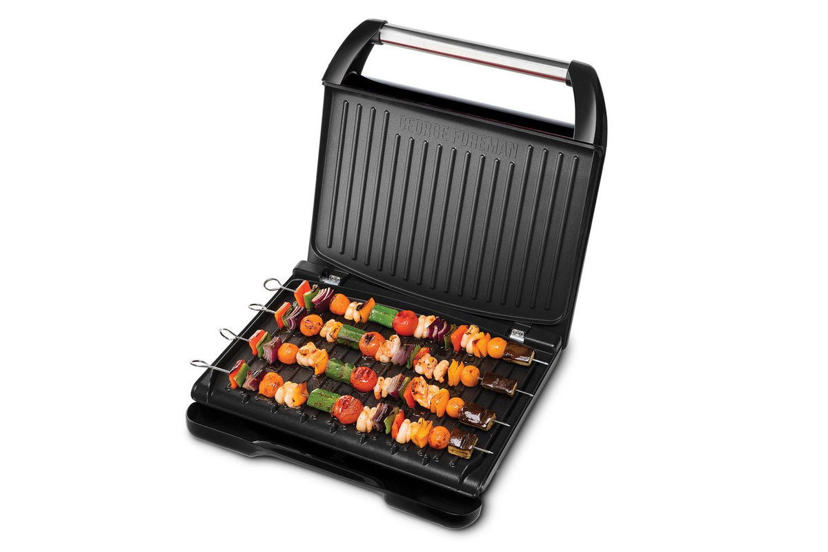 George Foreman Steel Large Grill | 25052 | Black-10