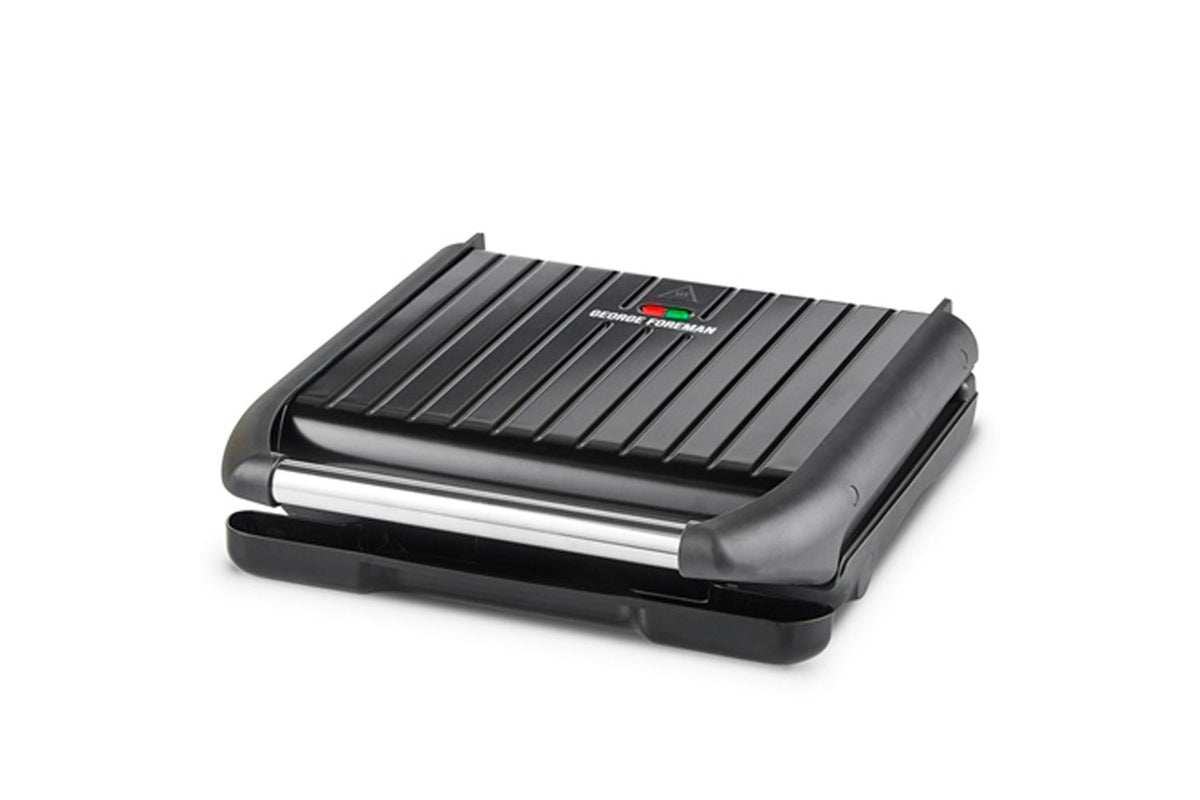 George Foreman Steel Large Grill | 25052 | Black