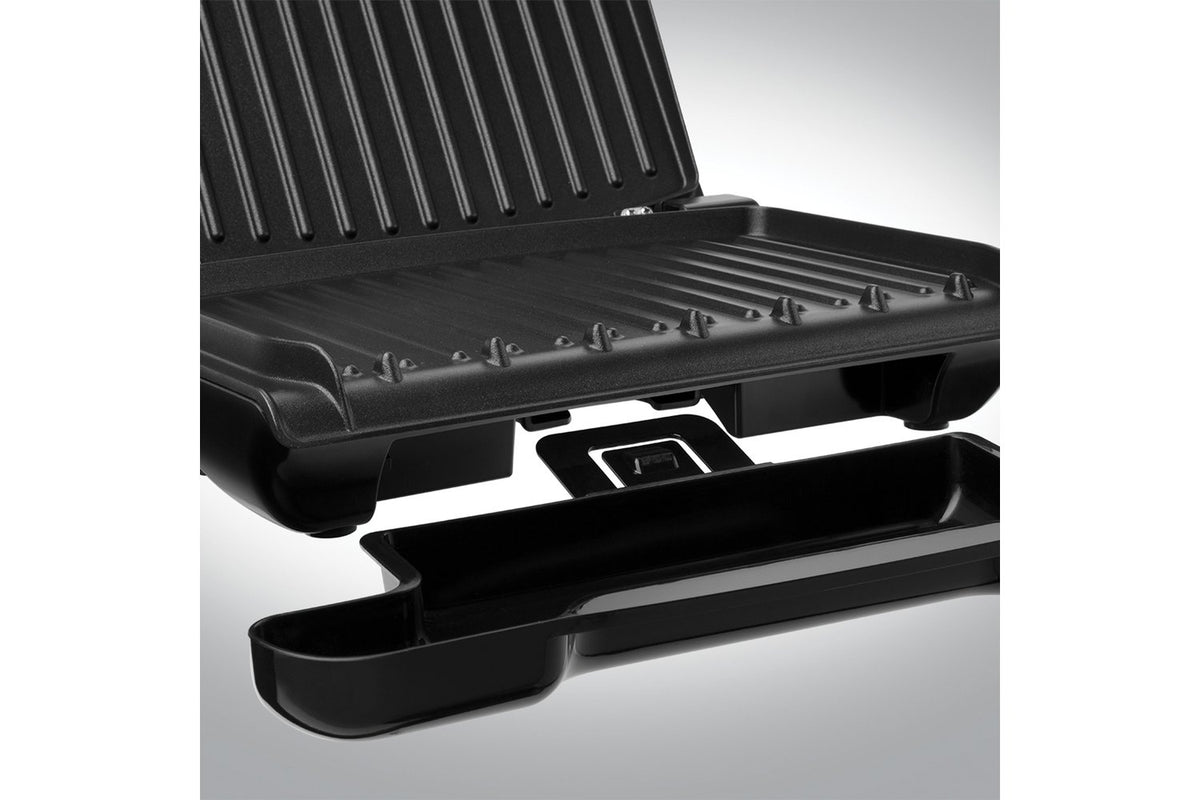 George Foreman Steel Large Grill | 25052 | Black-9