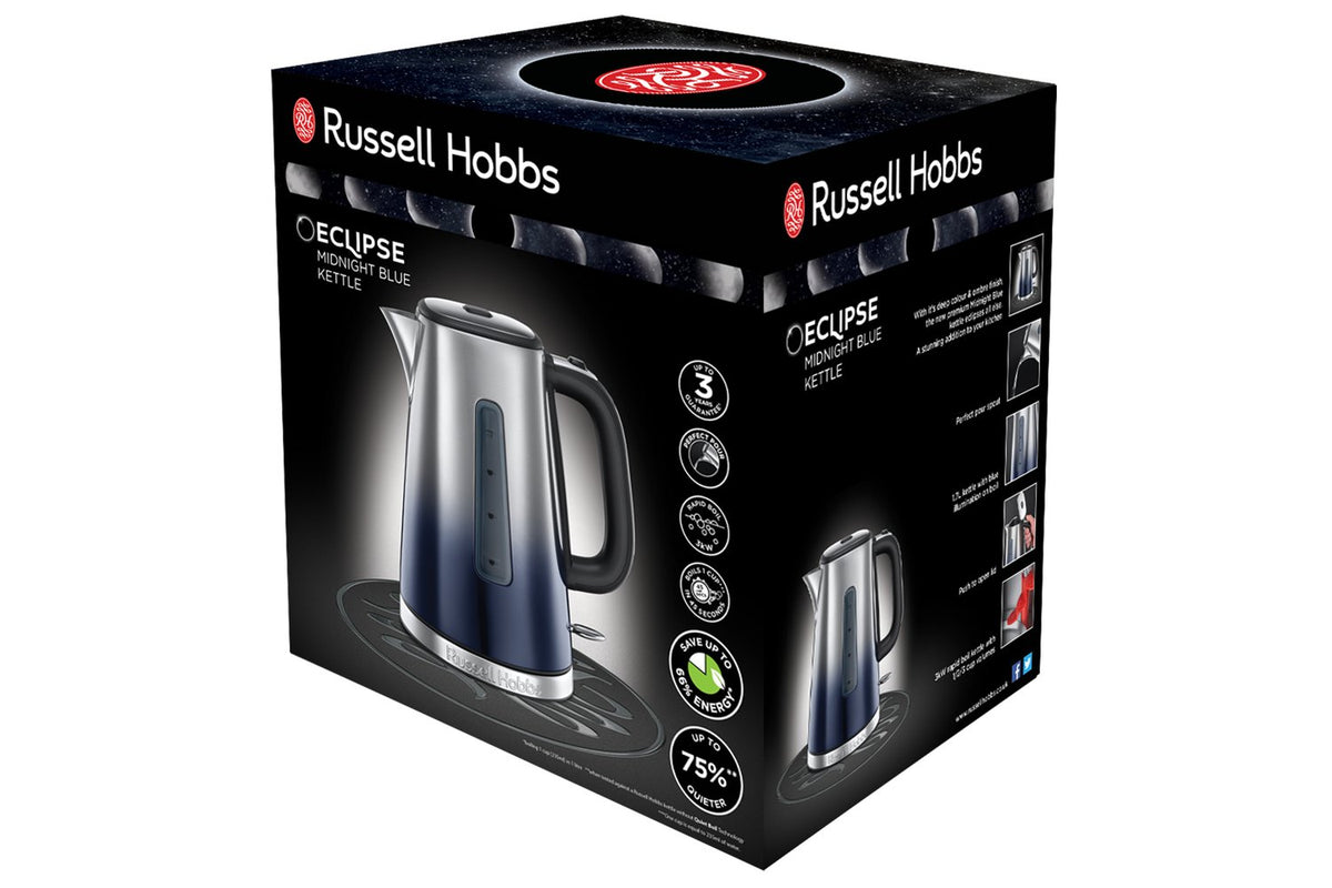 Russell Hobbs 1.7L Eclipse Kettle | 25111 | Midnight Blue-10