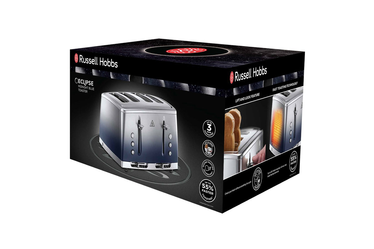 Russell Hobbs Eclipse 4 Slice Toaster | 25141 | Midnight Blue-10