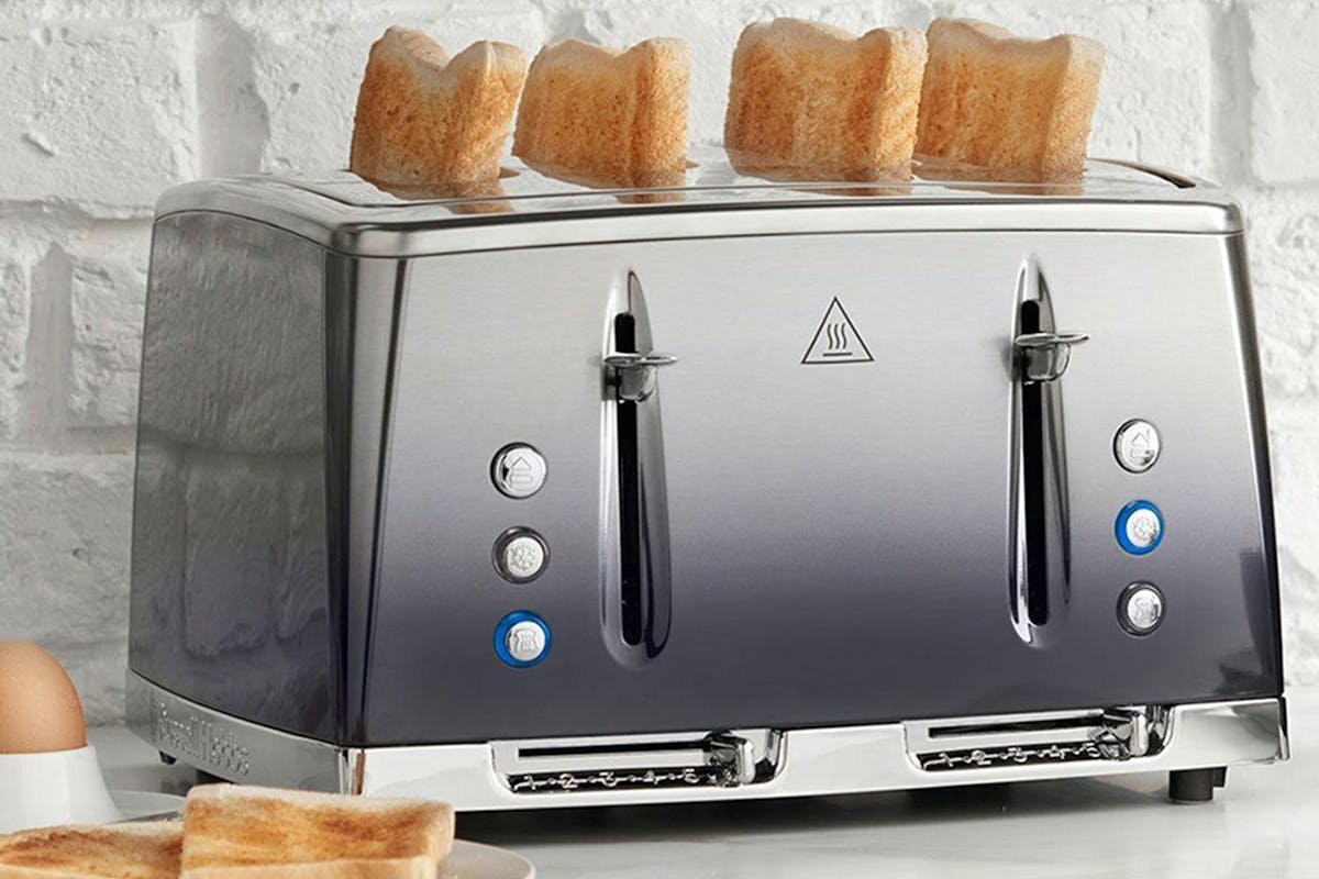 Russell Hobbs Eclipse 4 Slice Toaster | 25141 | Midnight Blue-4