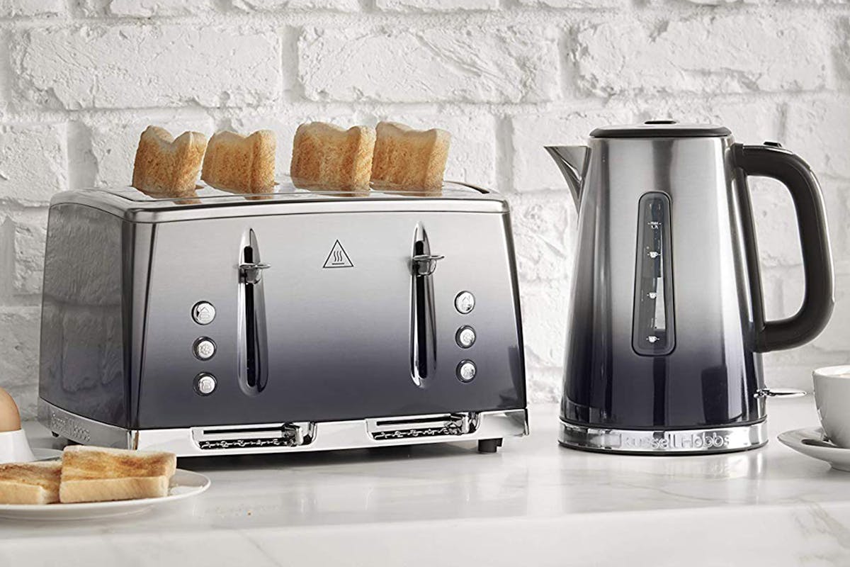 Russell Hobbs Eclipse 4 Slice Toaster | 25141 | Midnight Blue-2