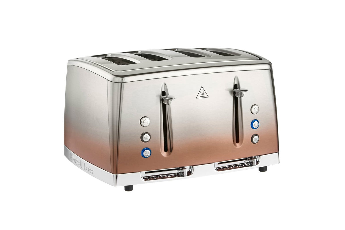 Russell Hobbs Eclipse 4 Slice Toaster | 25143 | Copper Sunset