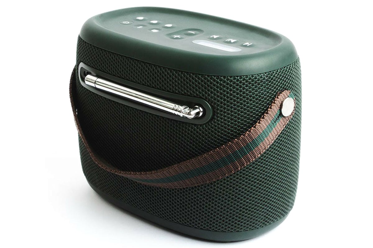 Pure Woodland Portable Bluetooth Speaker with Radio | Green-5