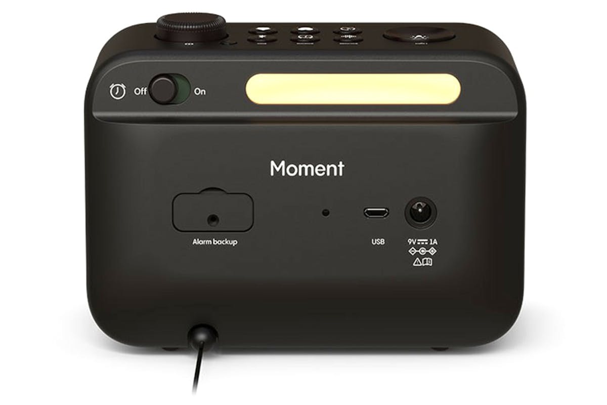 Pure Moment Alarm Clock Radio with Bluetooth | Brown/Black-4