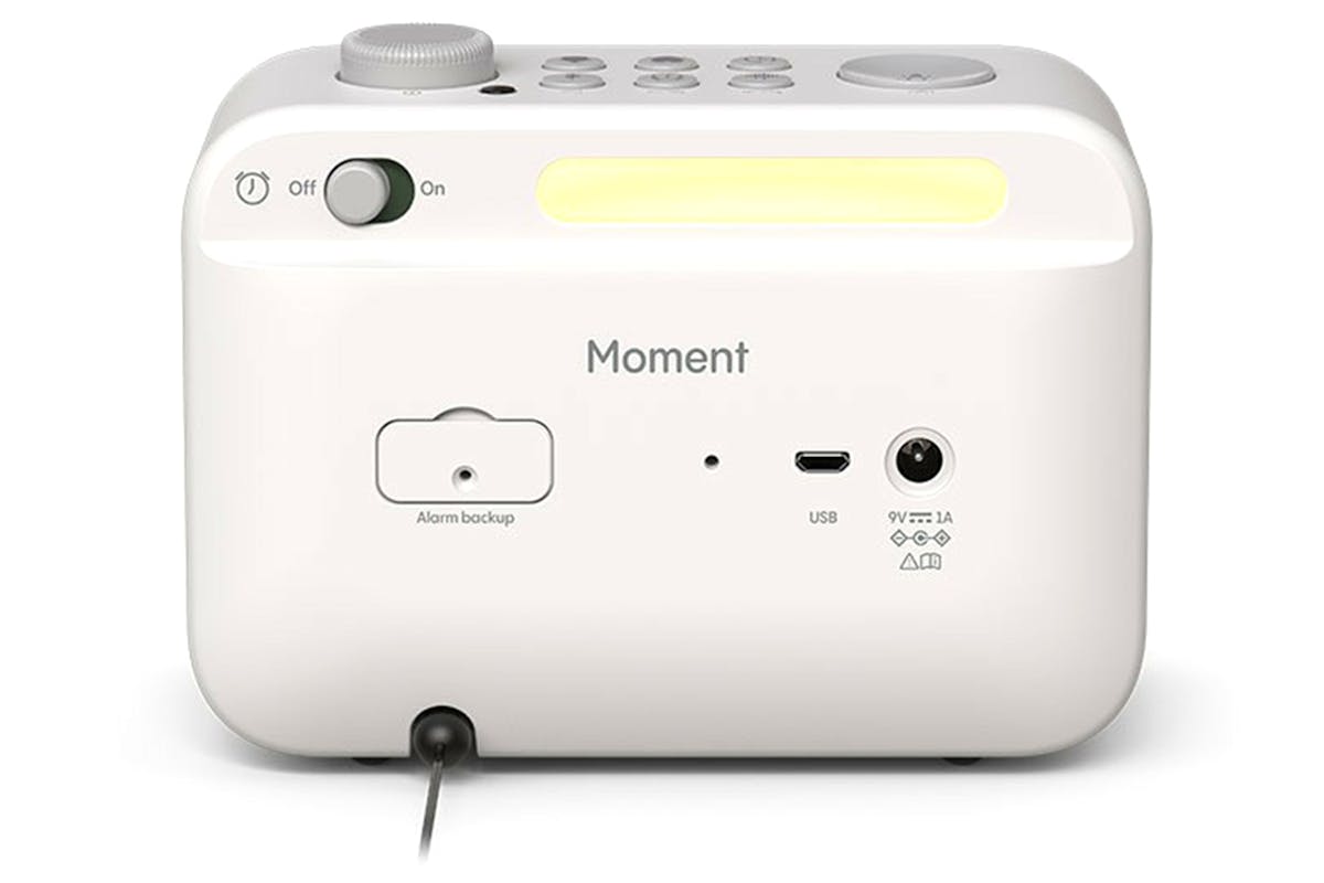 Pure Moment Alarm Clock Radio with Bluetooth | White-4