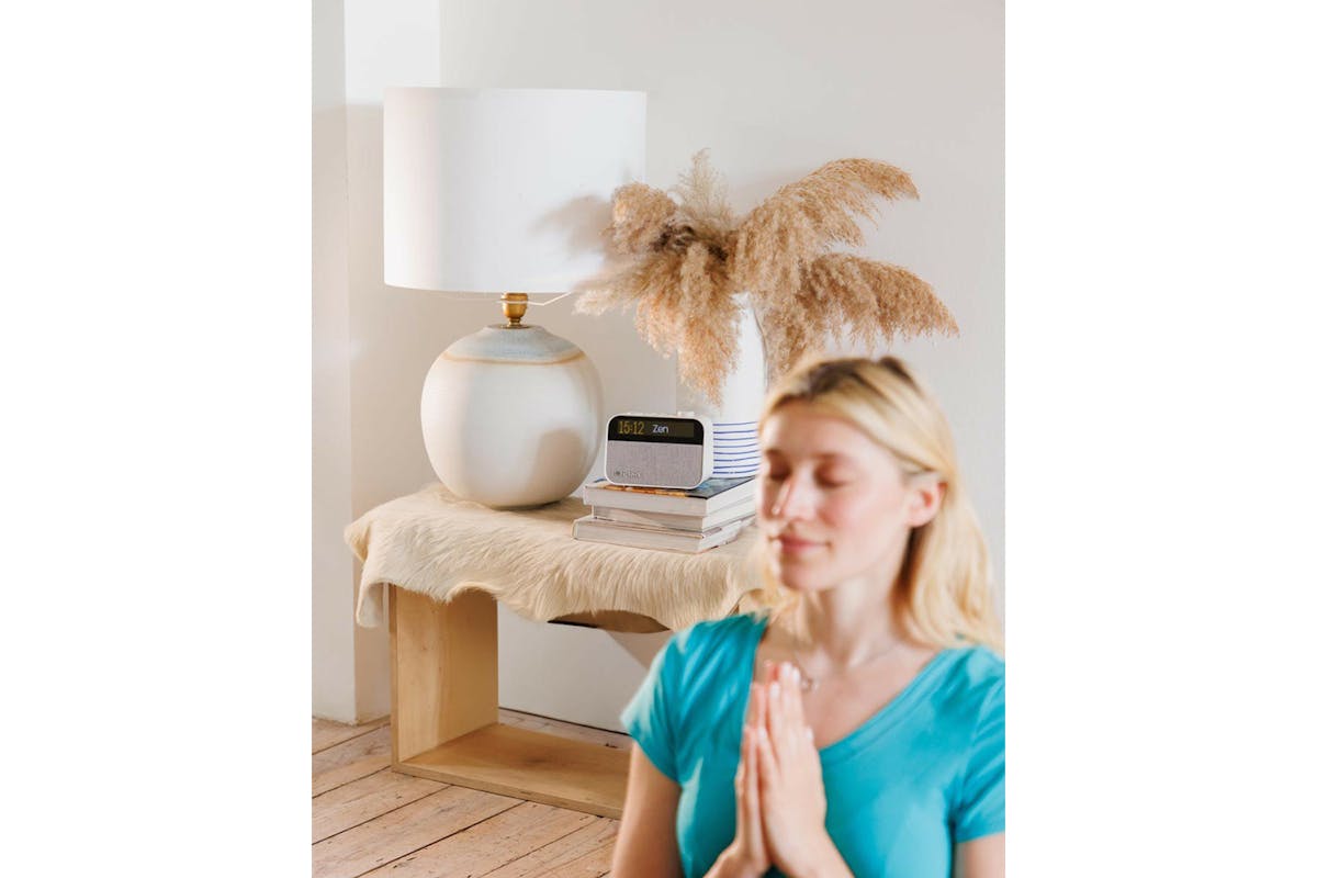 Pure Moment Alarm Clock Radio with Bluetooth | White-7