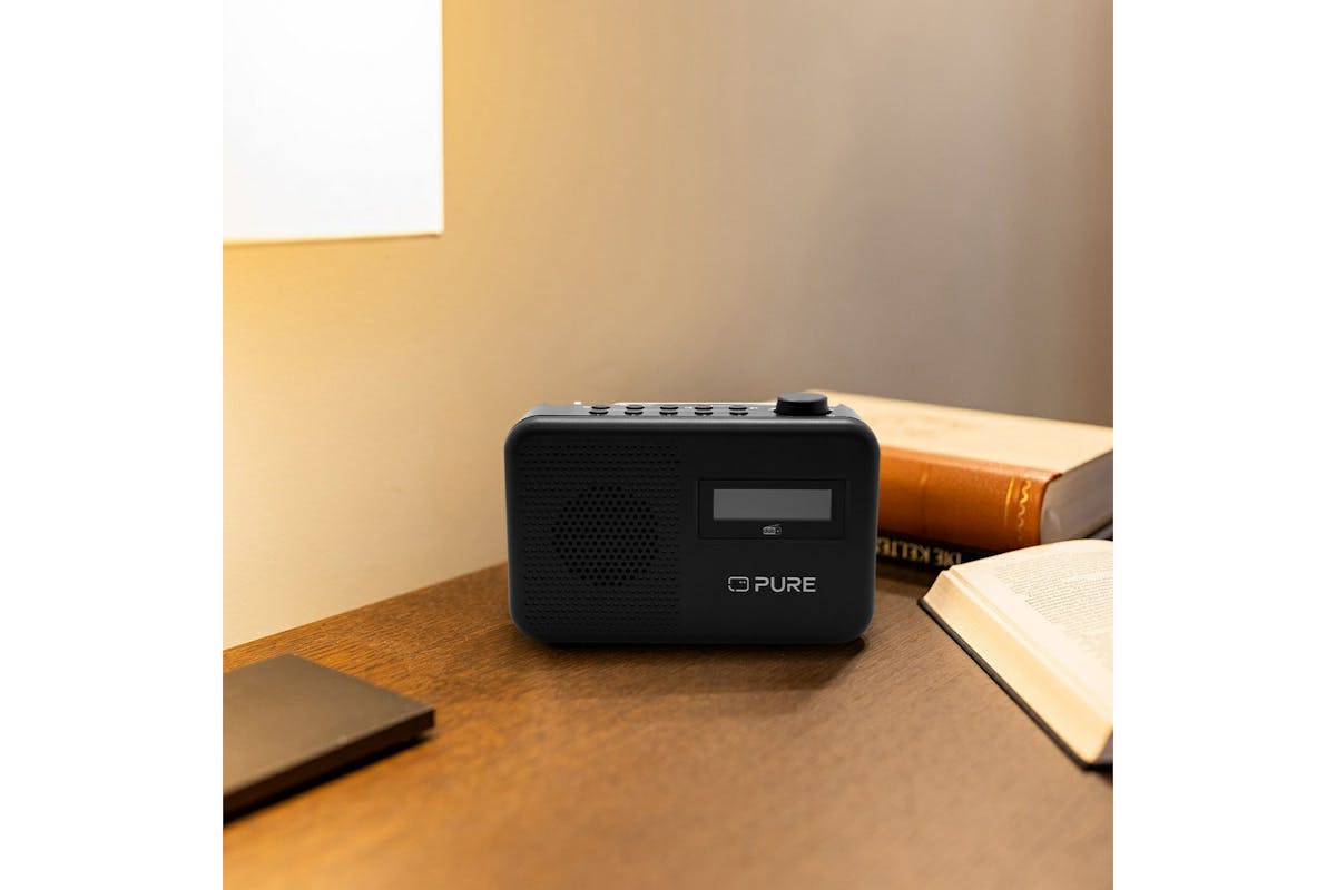 Pure Elan One2 Portable Radio with Bluetooth | Black-2