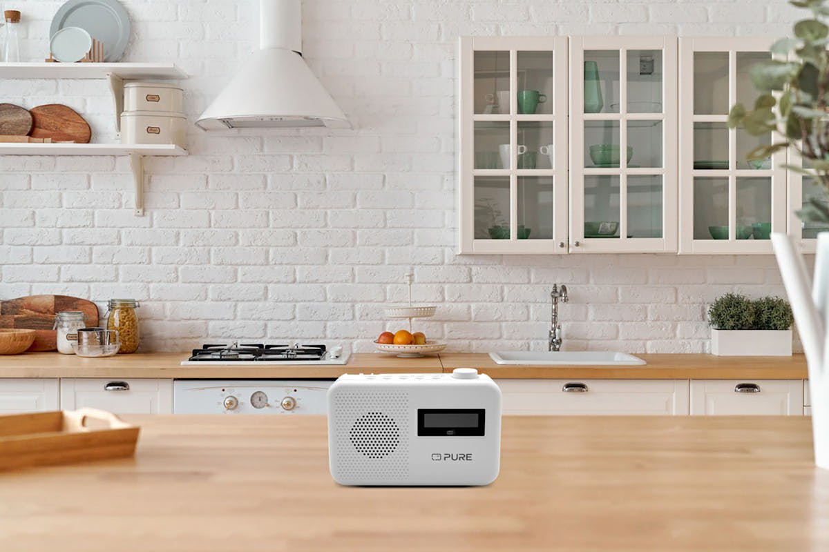 Pure Elan One2 Portable Radio with Bluetooth | White-2