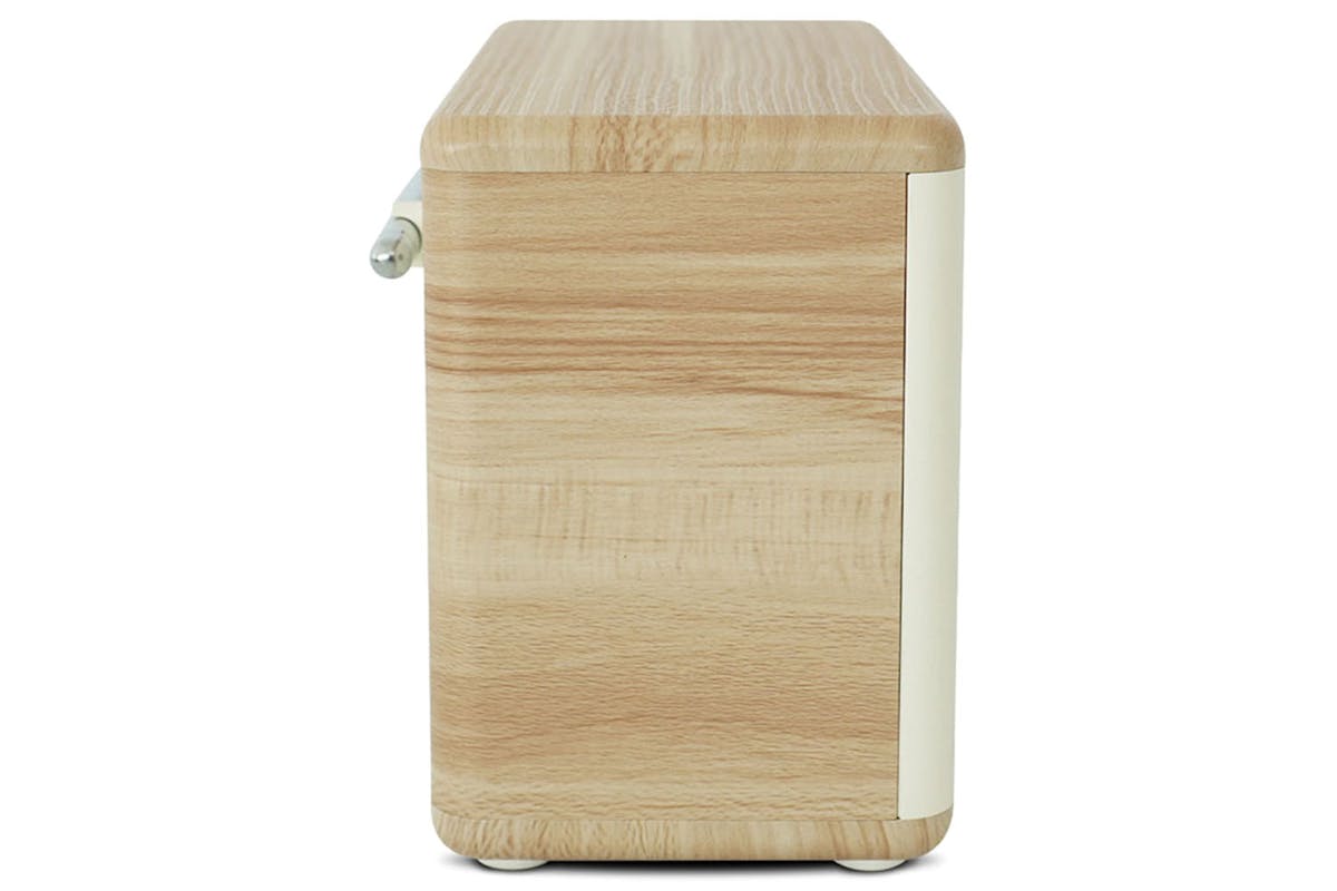 Pure Classic H4 Digital Radio | White/Oak-4