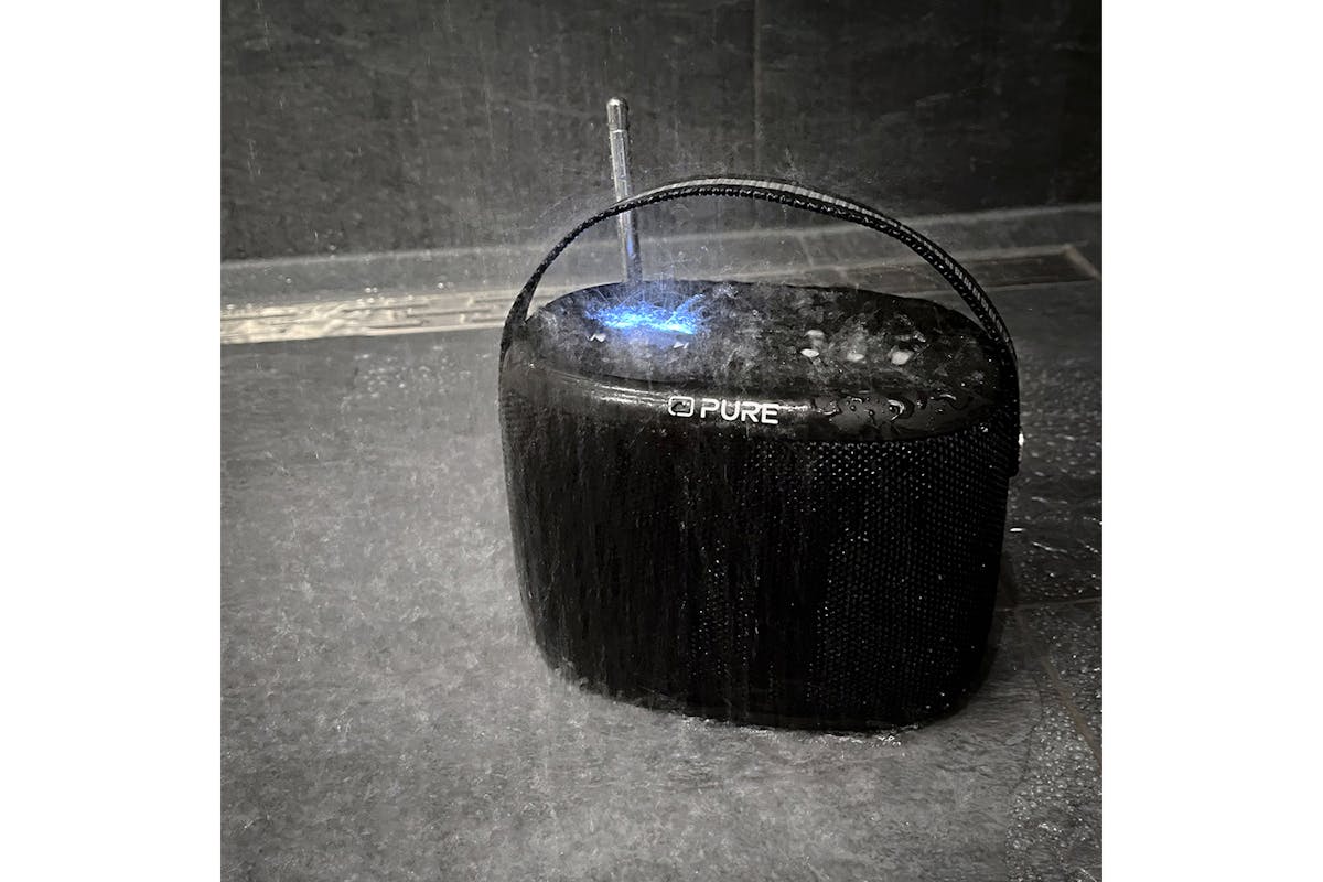 Pure Woodland Portable Bluetooth Speaker with Radio | Black-10